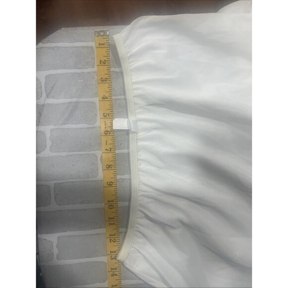 Half Slip Lace & Chiffon Dress Skirt Extender *style LC*-- , Sizes S-L - Picture 4 of 6